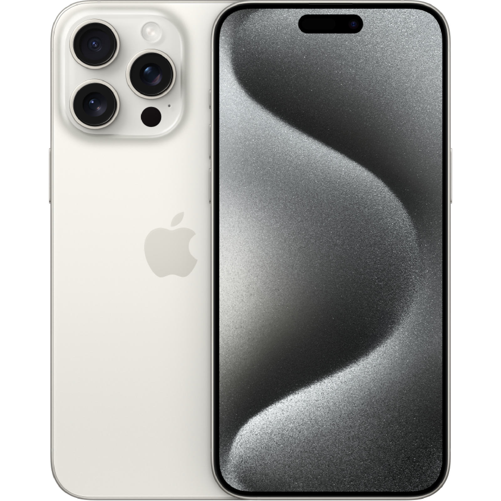 Refurbished iPhone 15 Pro — White Titanium