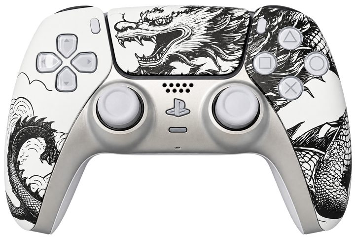 MODE | Silver Dragon Custom PS5 Controller