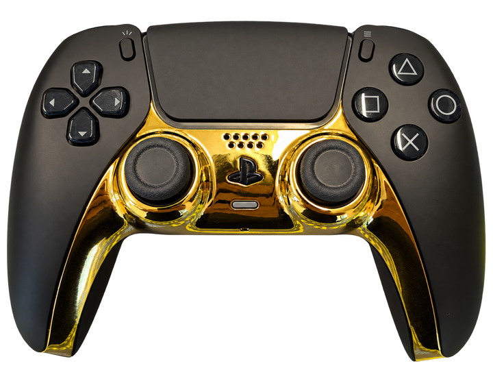 MODE | Black & Gold PS5 Controller – TMR Gen3 Anti-Stick Drift