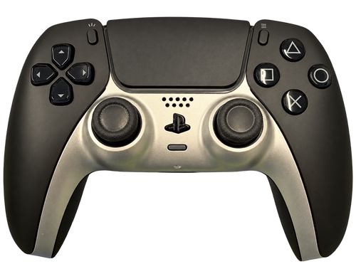 MODE | Black & Silver PS5 Controller – TMR Gen 3 Anti-Stick Drift