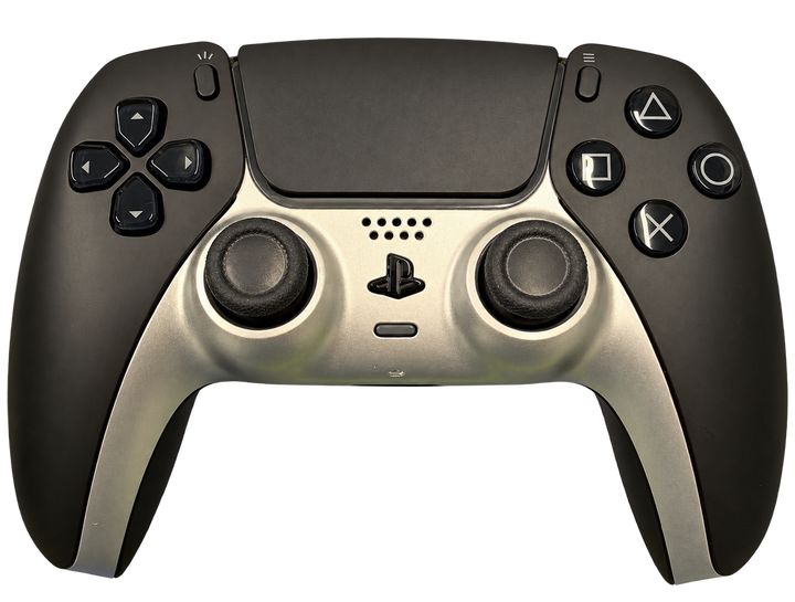 MODE | Black & Silver PS5 Controller – TMR Gen 3 Anti-Stick Drift