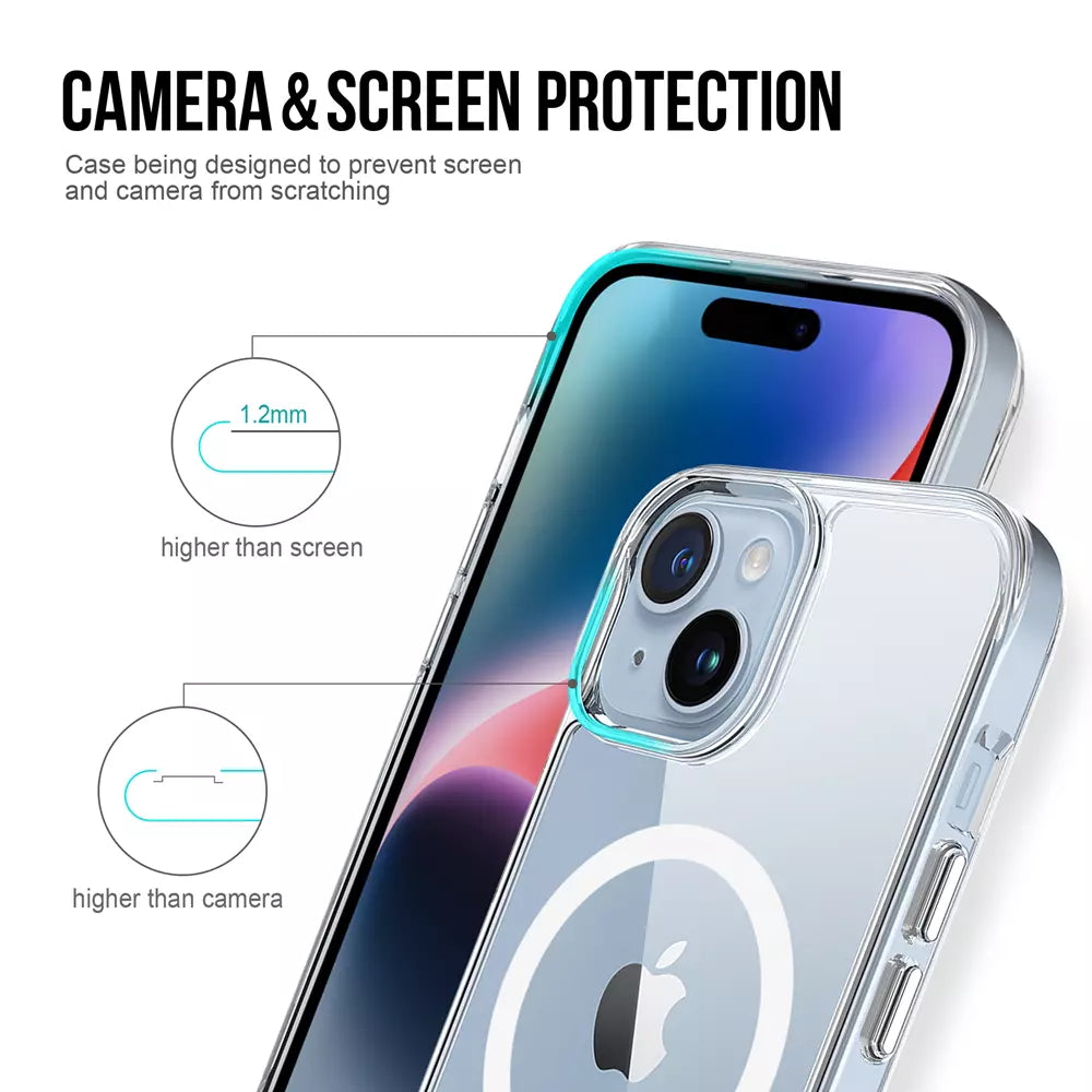 ProMag Clear Case for iPhone 15 Plus and iPhone 14 Plus