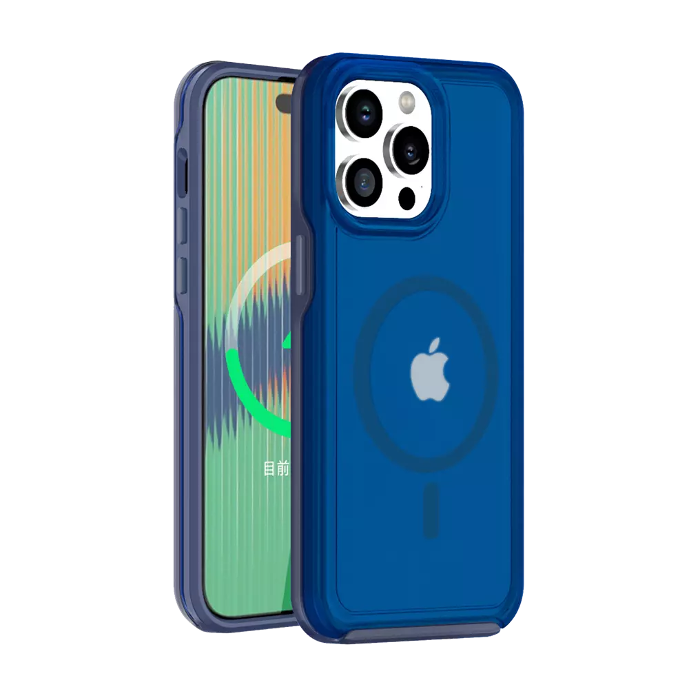 ProMag Matte Case for iPhone 15 Pro, Navy