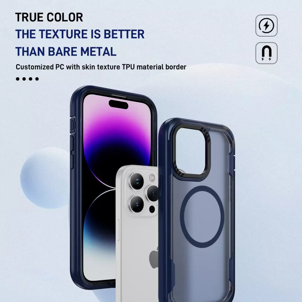 ProMag Max Case for iPhone 15 Pro, Navy