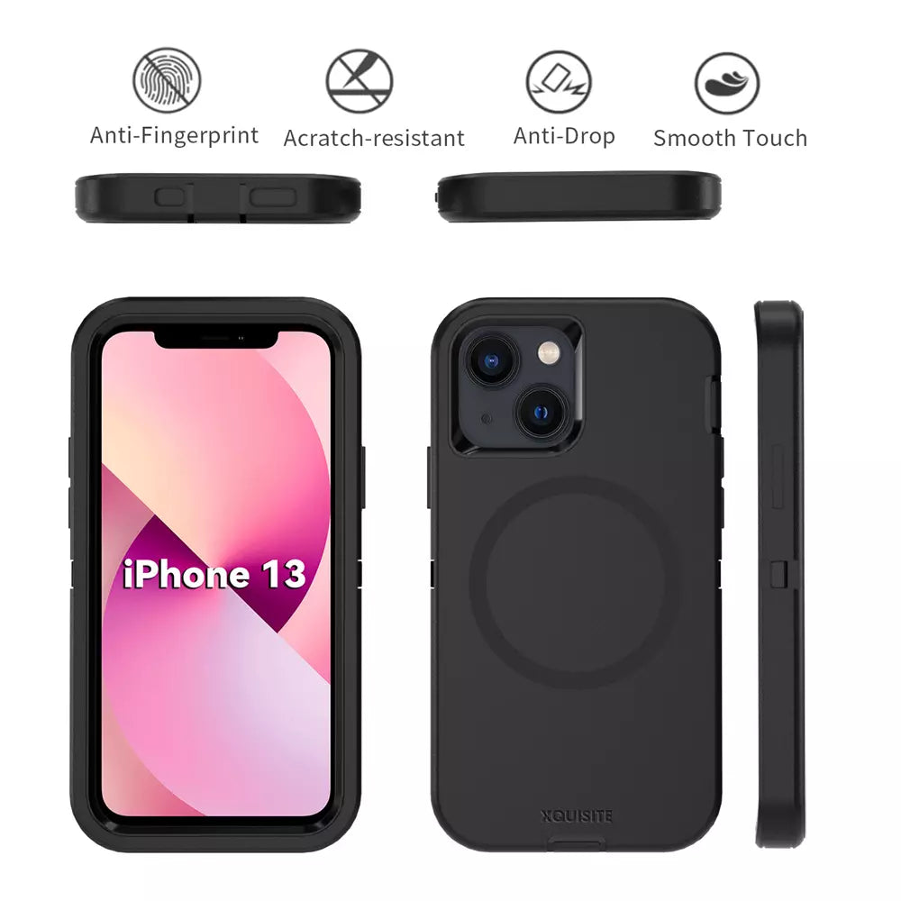 ProMag Defense Case for iPhone 14 and iPhone 13, Black