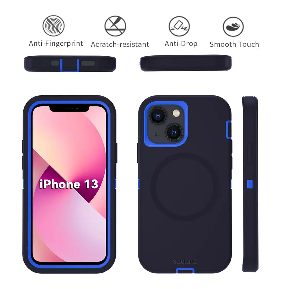 ProMag Defense Case for iPhone 14 and iPhone 13, Navy