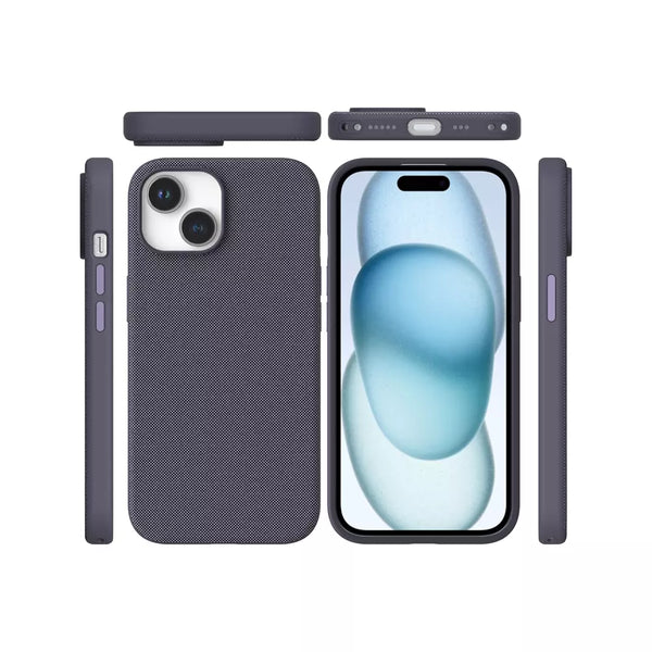 ProMag Woven Case for iPhone 14 and iPhone 13, Purple