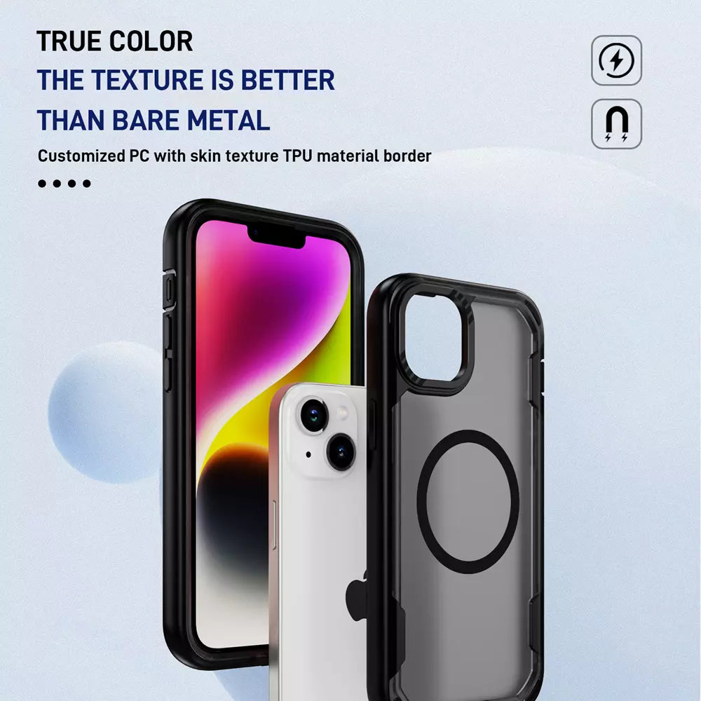 ProMag Max Case for iPhone 14 and iPhone 13, Black