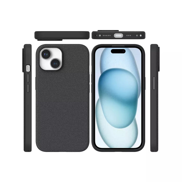 ProMag Woven Case for iPhone 15, Black