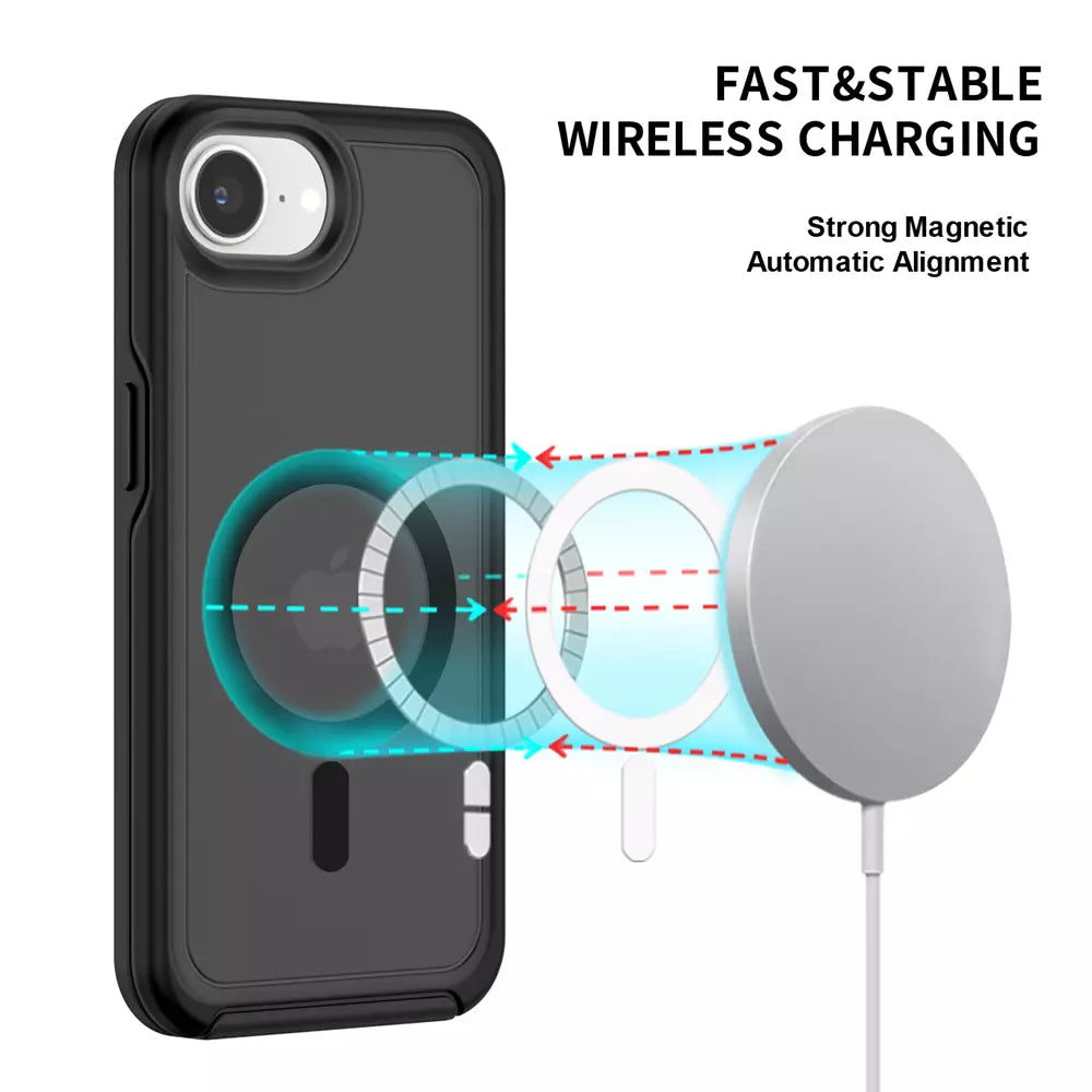 ProMag Matte Case for iPhone 15 Plus and iPhone 14 Plus, Black