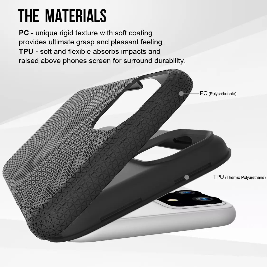 ProGrip Tough Case for iPhone 11, Black