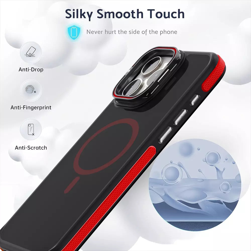 ProMag Grip Case for iPhone 14 Pro Max, Red