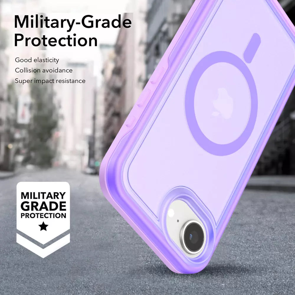 ProMag Matte Case for iPhone 15 Plus and iPhone 14 Plus, Purple