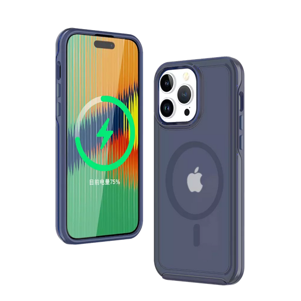 ProMag Matte Case for iPhone 15 Pro, Navy