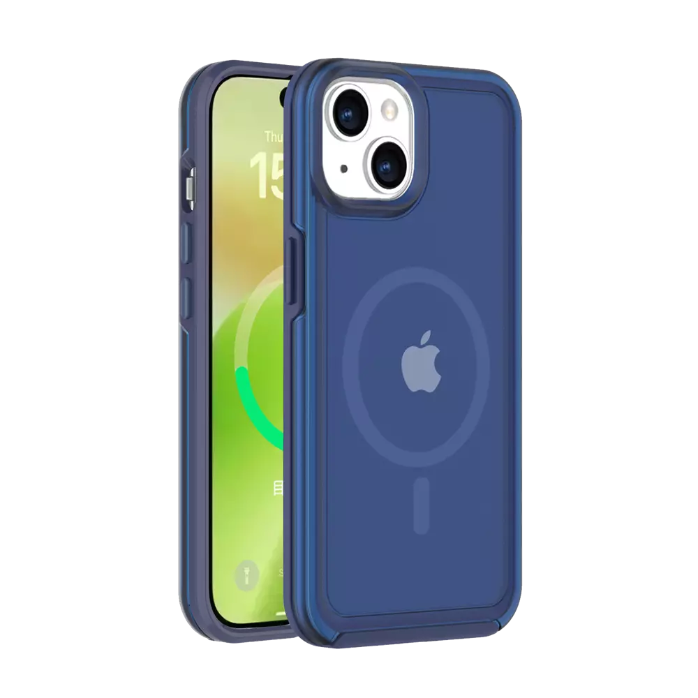 ProMag Matte Case for iPhone 15, Navy