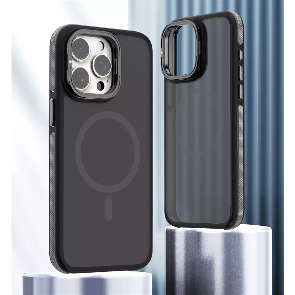 ProMag Grip Case for iPhone 14 and iPhone 13, Grey