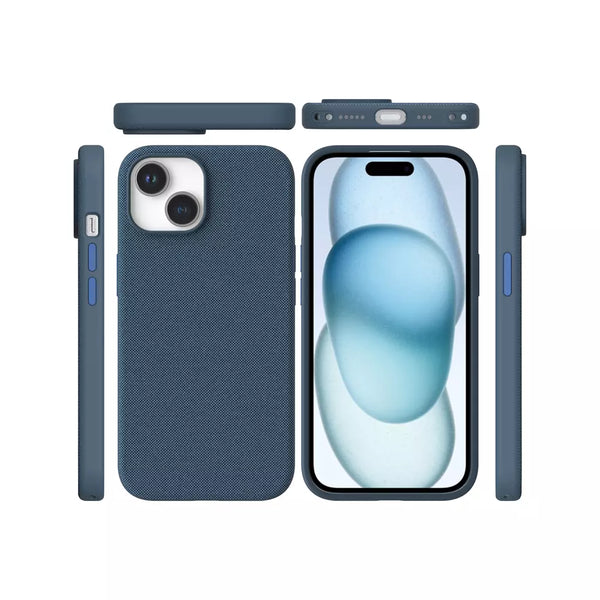 ProMag Woven Case for iPhone 14 Pro Max, Navy