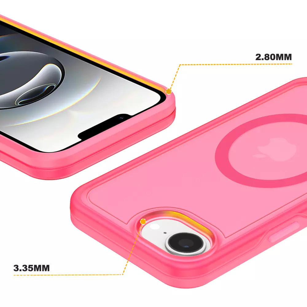 ProMag Matte Case for iPhone 15 Plus and iPhone 14 Plus, Pink
