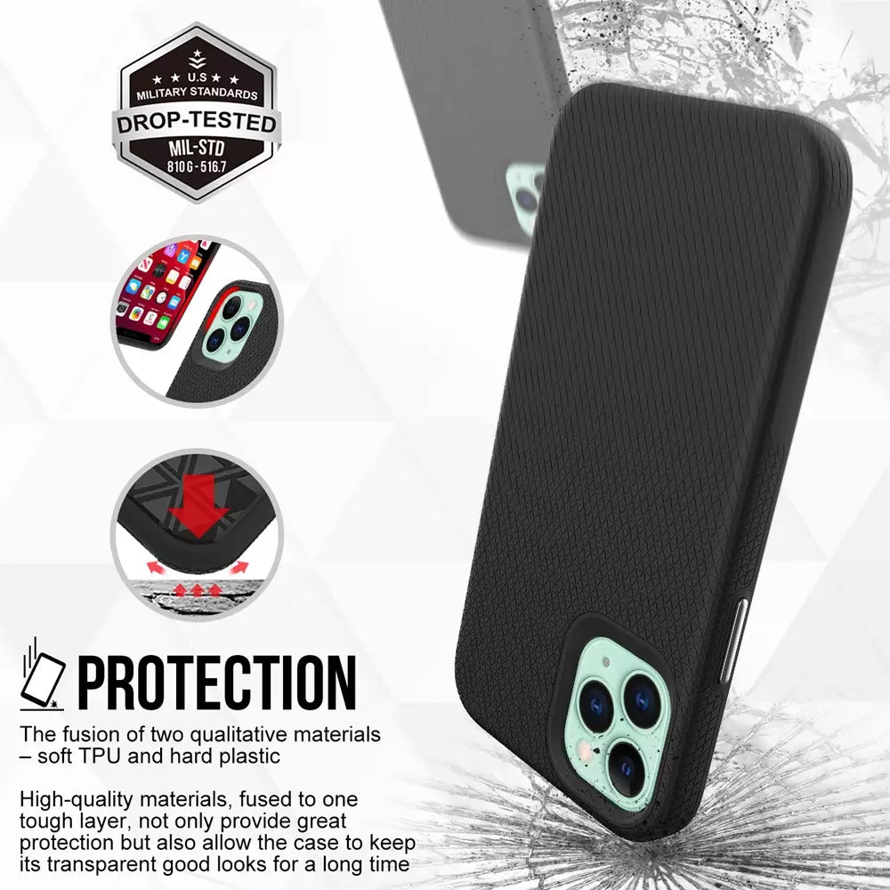 ProGrip Tough Case for iPhone 12 Mini, Black