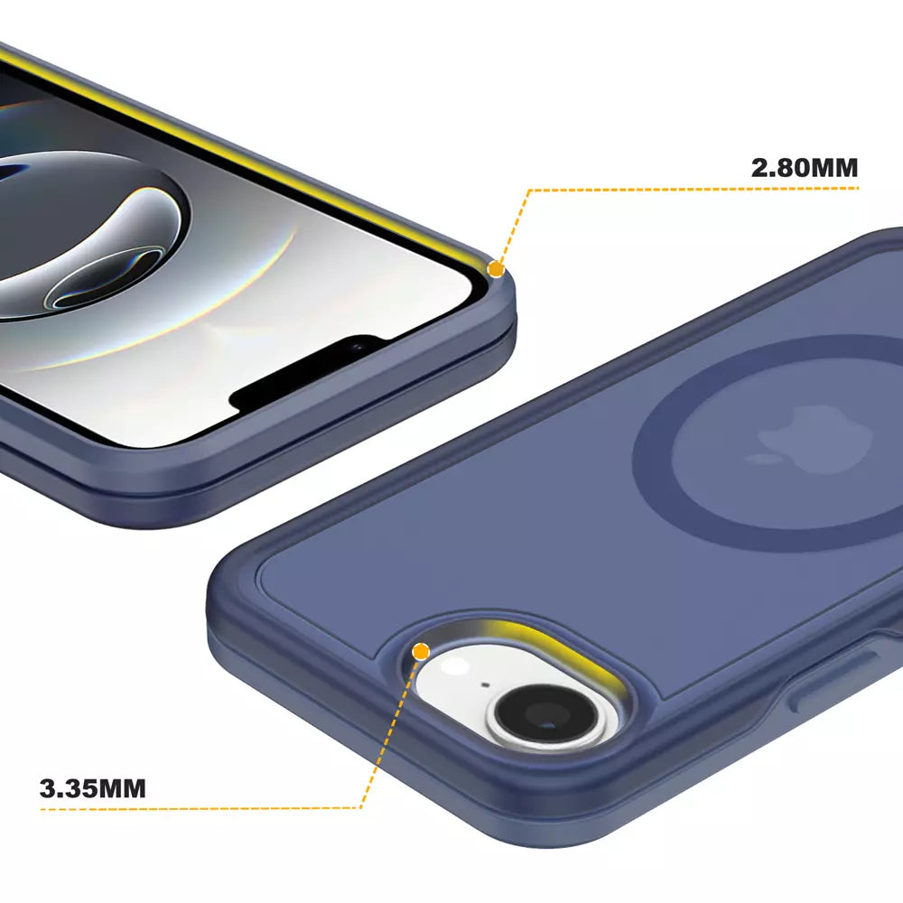 ProMag Matte Case for iPhone 15 Plus and iPhone 14 Plus, Navy