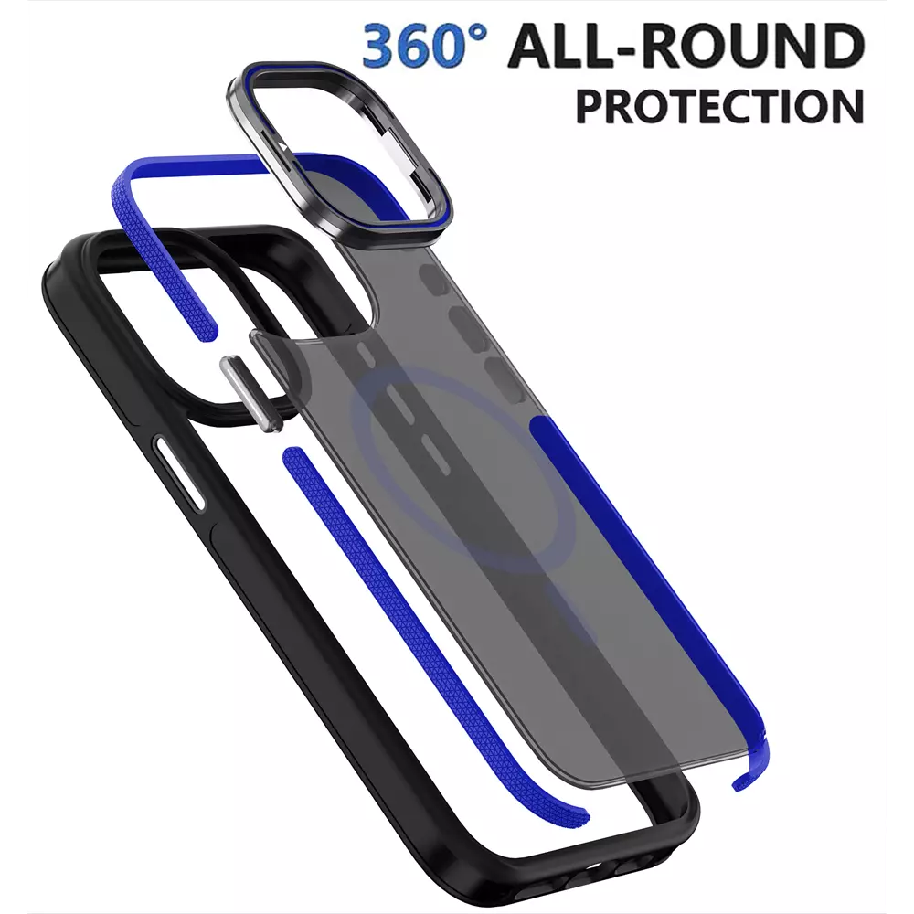 ProMag Grip Case for iPhone 14 Pro Max, Navy