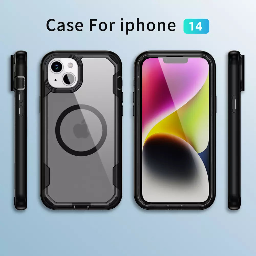 ProMag Max Case for iPhone 14 and iPhone 13, Black
