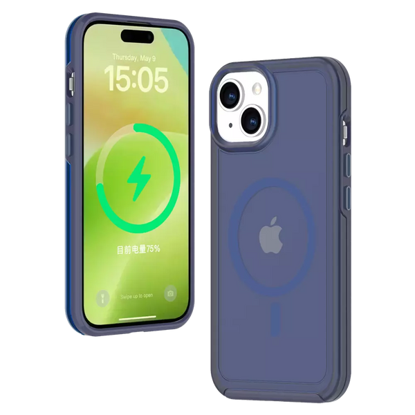 ProMag Matte Case for iPhone 15, Navy