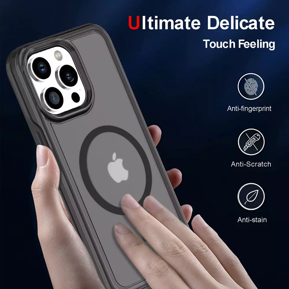 ProMag Matte Case for iPhone 15 Pro, Black