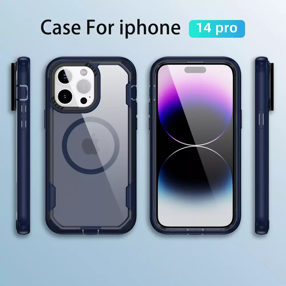 ProMag Max Case for iPhone 15 Pro, Navy