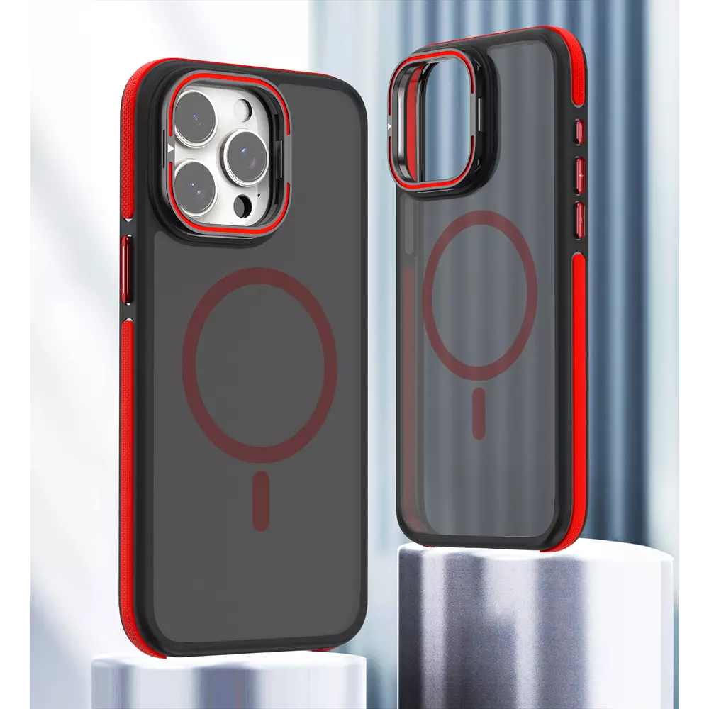 ProMag Grip Case for iPhone 14 and iPhone 13, Red
