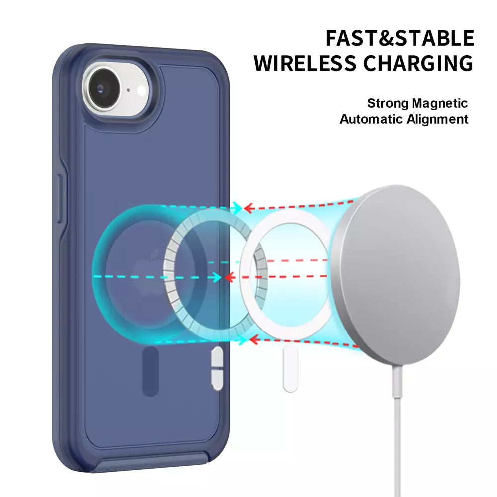 ProMag Matte Case for iPhone 15 Plus and iPhone 14 Plus, Navy