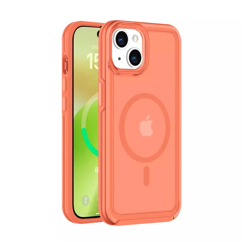ProMag Matte Case for iPhone 15, Orange