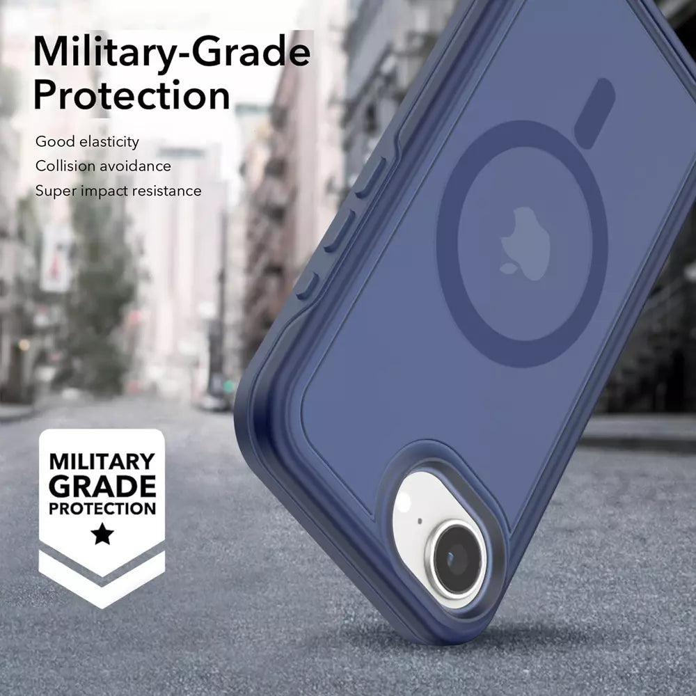 ProMag Matte Case for iPhone 15 Plus and iPhone 14 Plus, Navy
