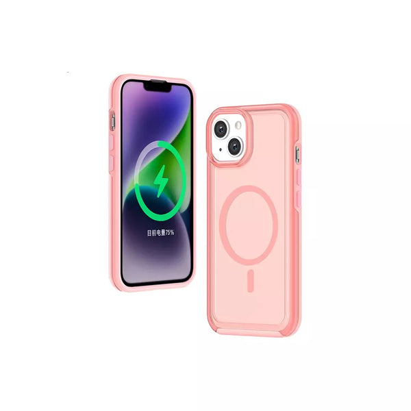 ProMag Matte Case for iPhone 14 and iPhone 13, Pink