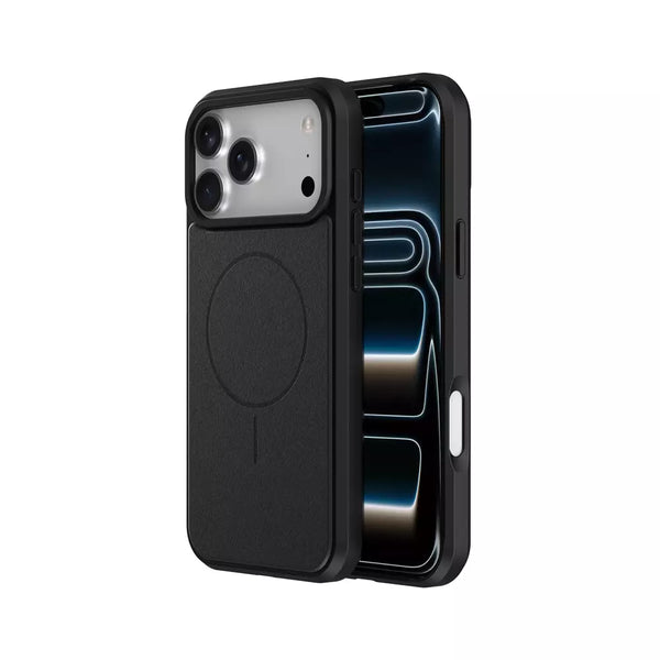ProMag Leather Case for iPhone 14 Pro Max, Black