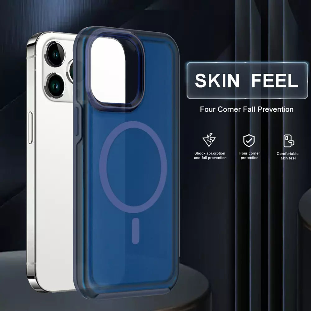 ProMag Matte Case for iPhone 15 Pro, Navy