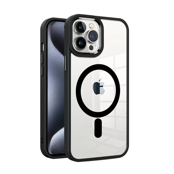 ProMag Metallic Case for iPhone 15 Pro, Black