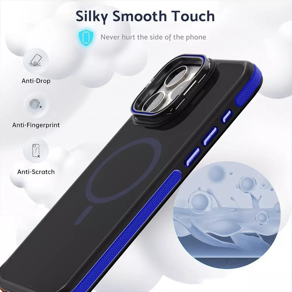 ProMag Grip Case for iPhone 14 and iPhone 13, Navy