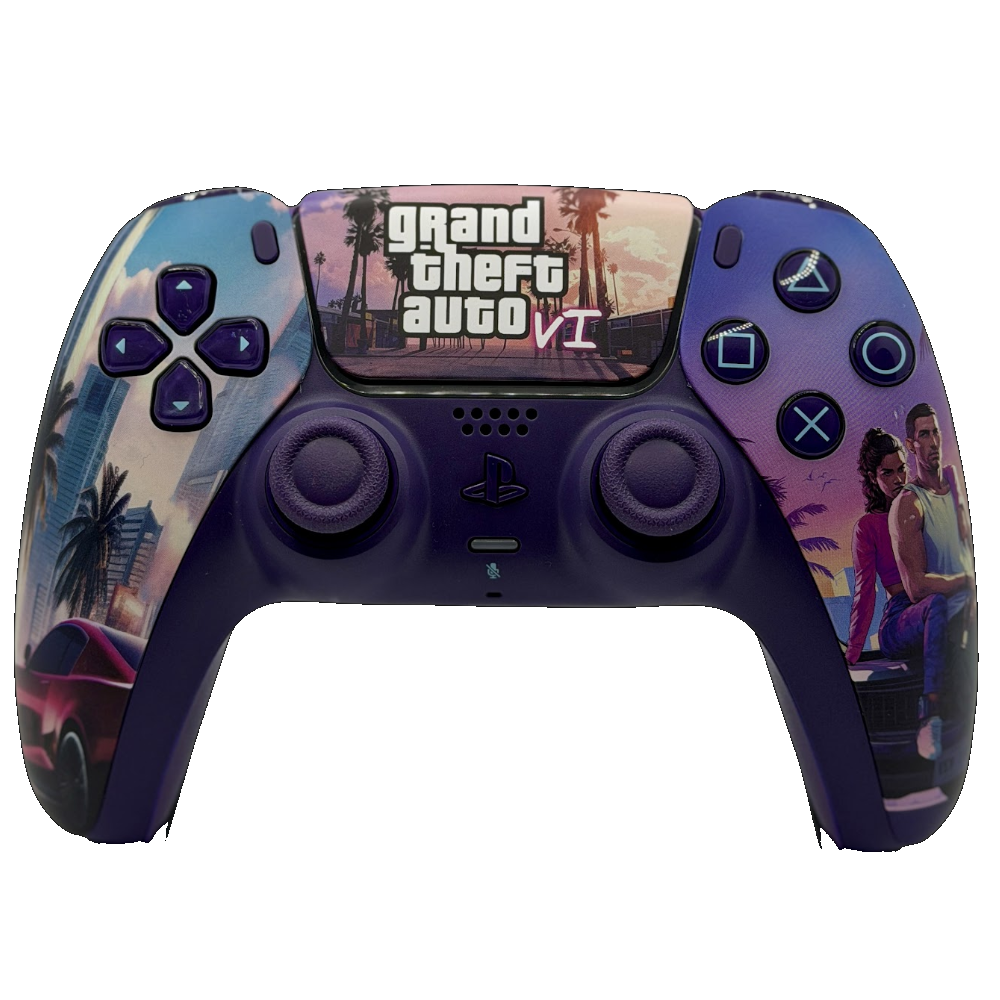 PS5 GTA 6 Custom Controller - Chroma Indigo