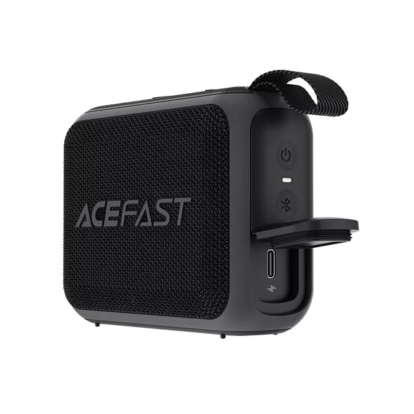 Acefast 5W IPX7 Waterproof Portable Bluetooth Speaker, Black