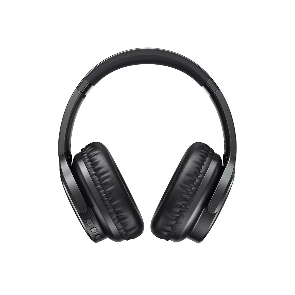 Black Acefast foldable on-ear wireless headphones shown from the side.