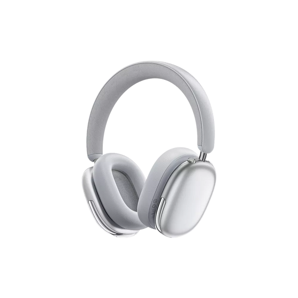 Acefast Foldable On-Ear Metal ANC Wireless Headphones, Silver