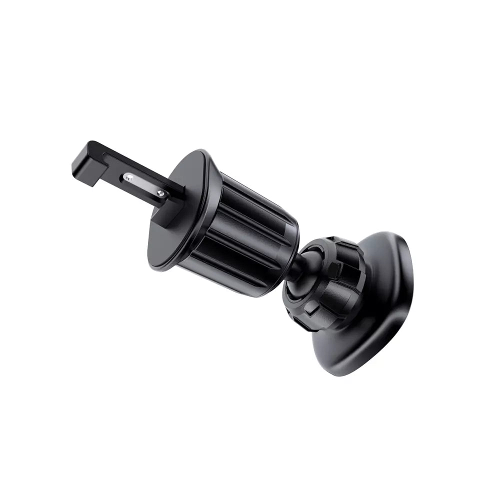 Slim black Acefast magnetic phone holder clipped to a car air vent.