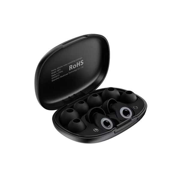 Acefast Noise Cancelling Wireless Earplugs and Charging Case, Black