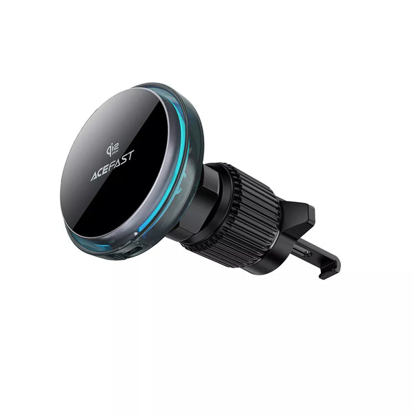 Acefast 25W Qi2 MagSafe Car Vent Charger and Holder, Black