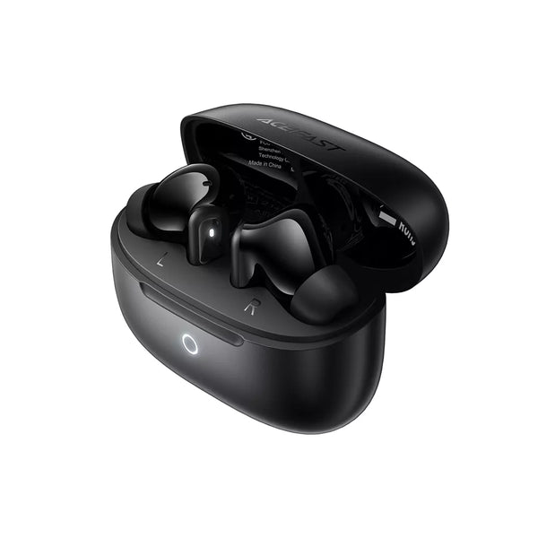 Acefast AI Noise Cancelling Wireless Earbuds and Case, Black